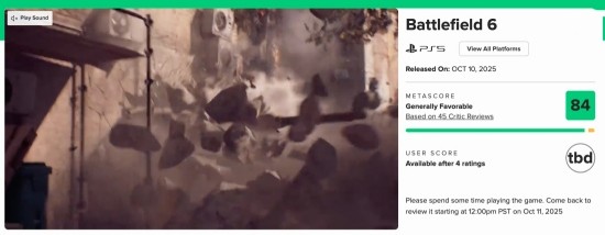 EA Ϸսط 6շۣGameSpot 8 ֡IGN սģʽ 5 